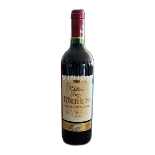 Burdeos Saint-Émilion Gran Cru Grand Cru Clos Des Menuts 2012