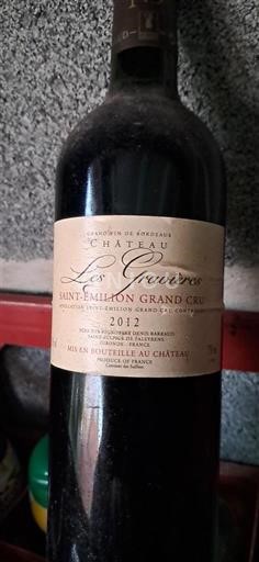 Bordeaux Saint-Émilion Grand Cru Grand Cru Château Les Gravières 2012