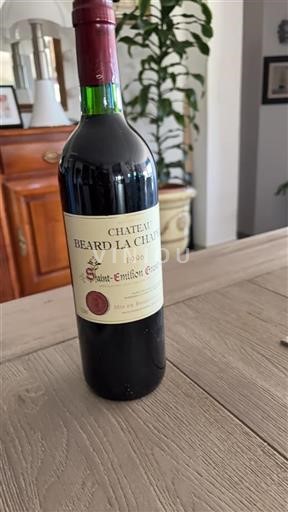 Bordéus Saint-Émilion Grand Cru Château Béard La Chapelle 1996