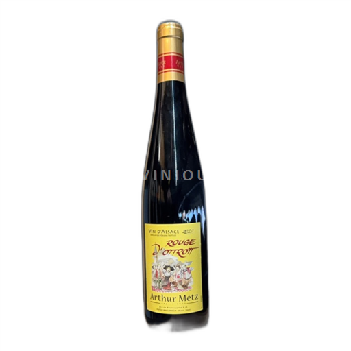 Vin Rouge sec Rouge d’ottrott Arthur Metz 2020 France Alsace Pinot noir AOC
