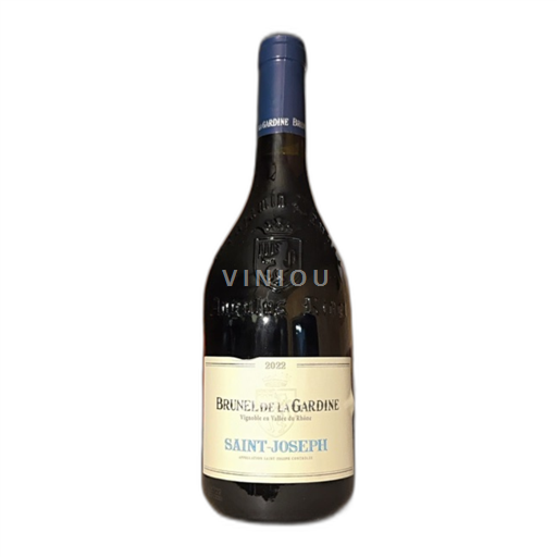 Vin Rouge sec Négoce Brunel de la Gardine 2022 France Vallée du Rhône Saint-Joseph AOC