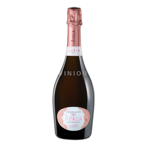 Champaña Champán Champagne Ayala Rosé N°8 Sin añada