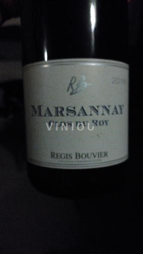 Burgundsko Marsannay Regis Bouvier Clos du Roy 2016