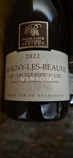 Burgundi Savigny-lès-Beaune Premier Cru Domaine Alexandre Parigot Les vergelesses 2022