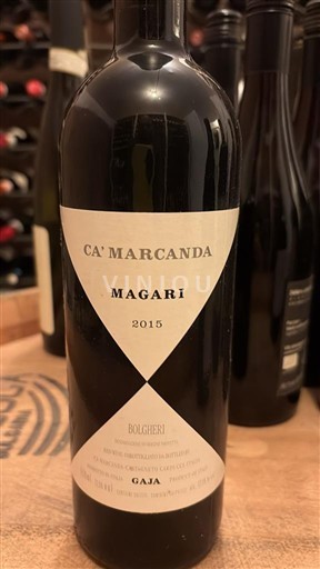 Toskánsko Bolgheri Ca' Marcanda Magari 2015