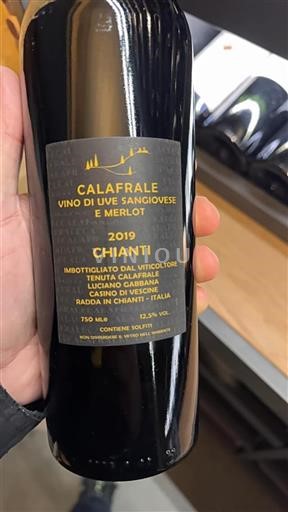 Toscane Chianti Tenuta Calafrale 2019