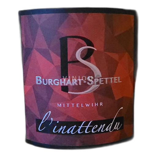 Alsace Pinot noir Burghartspettel l'inattendu 2020