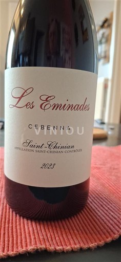 Languedoc Saint-Chinian Les Éminades Cebenna 2023