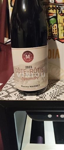 Rhône Valley Côte-Rôtie Maxime Maignez Lysandre 2023
