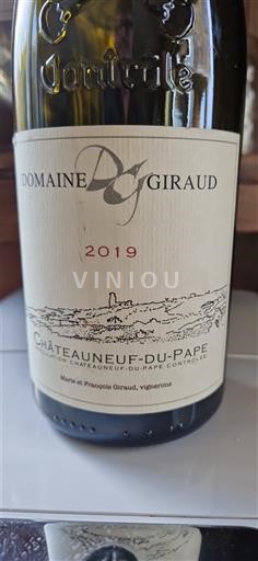 Rhône-dalen Châteauneuf-du-Pape Domaine Giraud 2019