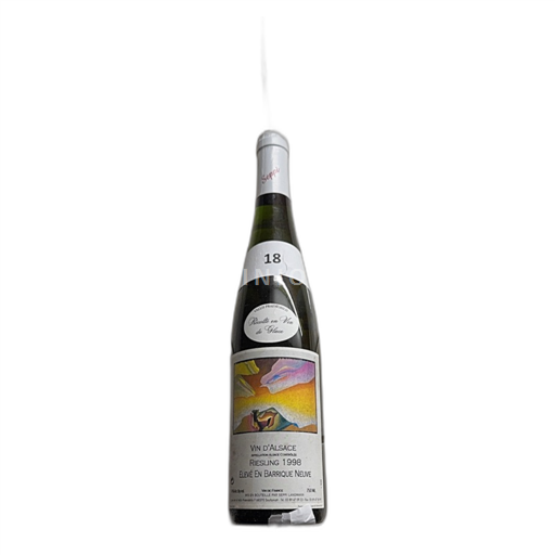Alsasko Ryzlink Seppi Landmann Vin de glace élevé en barrique 1998