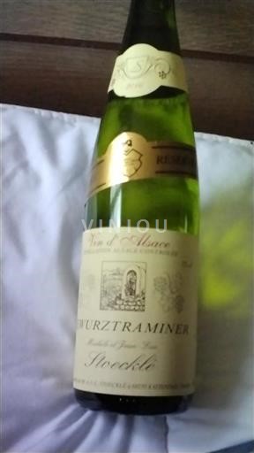 Alsace Stoeckle Réserve 2016