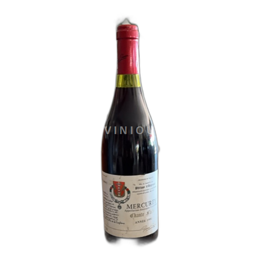 Vin Rouge sec Chante Merle Philippe De Mery Non millésimé France Bourgogne Mercurey AOC