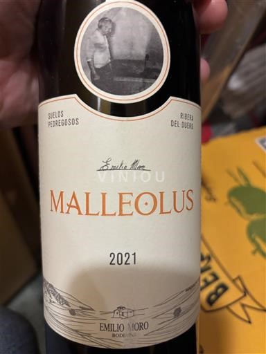 Castiglia e León Ribera del Duero Emilio Moro Malleolus 2021