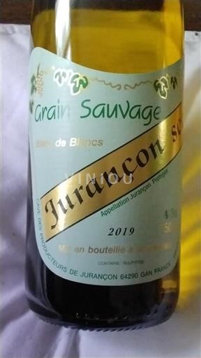 Sud-Ovest Jurançon Cave Des Producteurs De Jurançon Grain Sauvage 2019