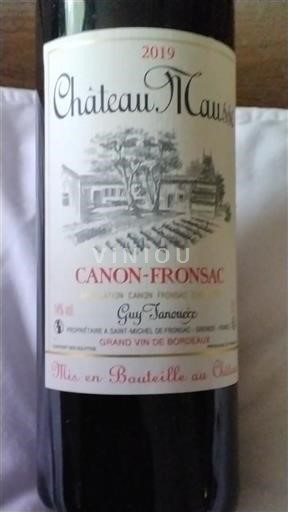 Burdeos Canon-Fronsac Malescot 2019