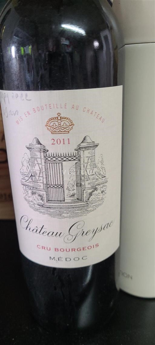 Bordéus Médoc Greysac 2011