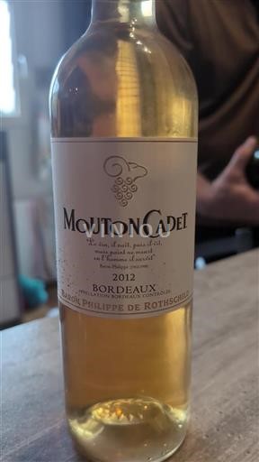 Burdeos Bordeaux Baron Philippe De Rothschild Mouton Cadet 2012