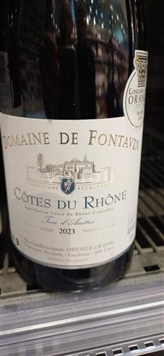 Rhônedalen Côtes du Rhône Domaine Fontavin Terre d'Ancêtres 2023