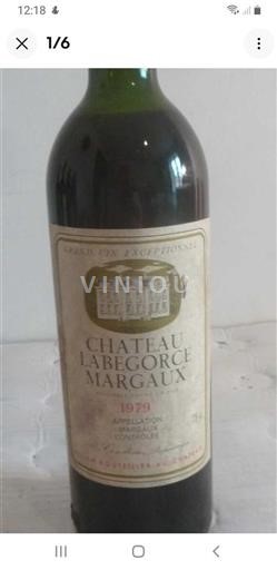 Bordeaux Margaux Château Labégorce Margaux 1979