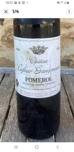 Bordeaux Pomerol Château Lafleur Grangeneuve 1998