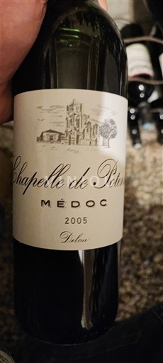 Bordeaux Médoc Chapelle De Potensac 2005