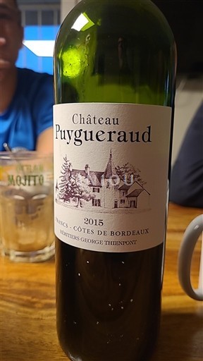 Bordeaux Francs-côtes-de-bordeaux Château Puygueraud 2015