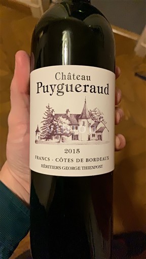 Bordeaux Francs-côtes-de-bordeaux Château Puygueraud 2015