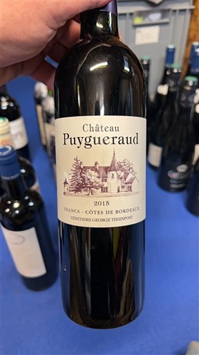 Bordoja Francs-kodrat-e-Bordosë Château Puygueraud 2015