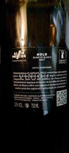 Champagne Nicht spezifiziert Alain Mercier Holo Ohne Jahrgang