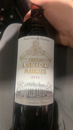 Burdeos Margaux Labegorce 2014
