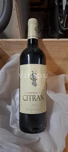 Burdeos Haut-Médoc Château Citran 2012