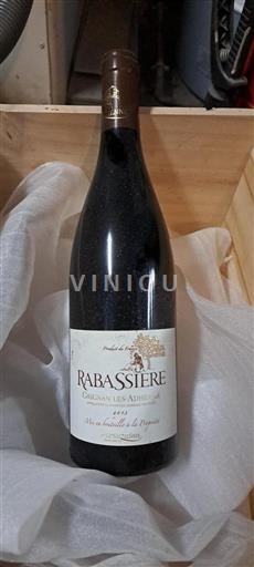 Rhône-dalen Grignan-les-Adhémar Rabassière 2013