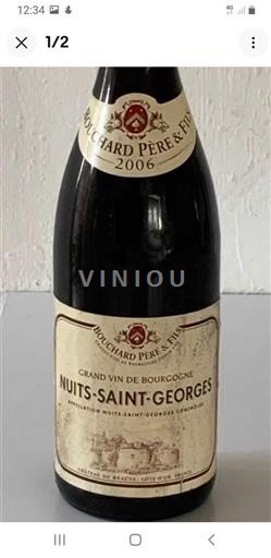 Bourgogne Nuits-Saint-Georges Bouchard Père & Fils 2006