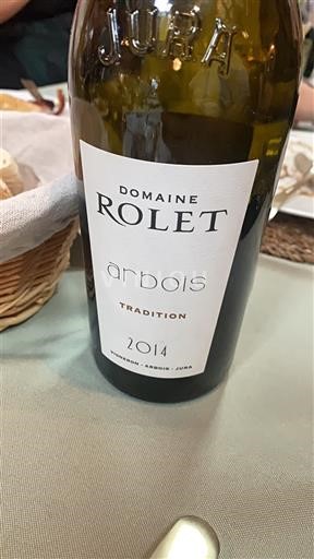 Jura Arbois Domaine Rolet Tradition 2014