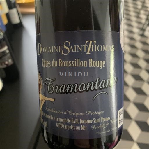 Roussillon Côtes-du-Roussillon Domaine Saint Thomas Tramontane Senza annata