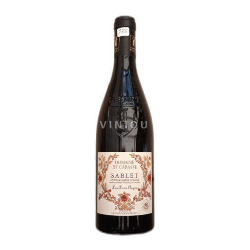 Rhônetal Côtes-du-Rhône-Dörfer Domaine Cabasse Les Deux Anges - Sablet 2022