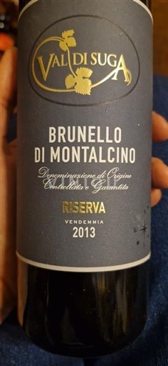 Toscana Brunello di Montalcino Val Di Suga Riserva 2013