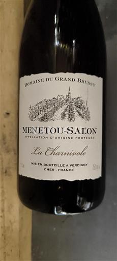 Thung lũng sông Loire Menetou-salon Domaine Grand Brussy La Charnivole Không niên vụ