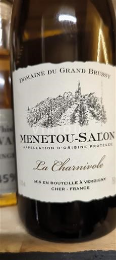 Thung lũng sông Loire Menetou-salon Domaine Grand Brussy La Charnivole Không niên vụ