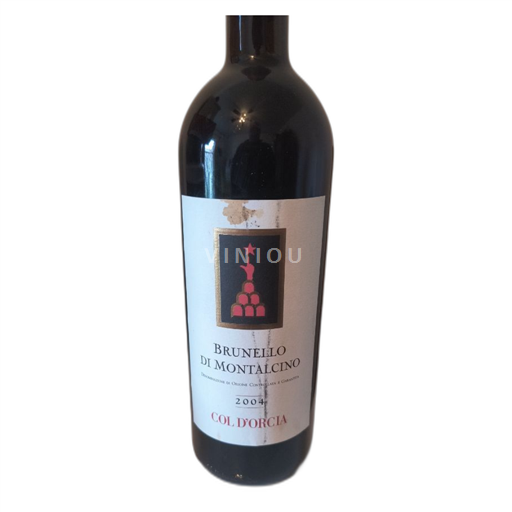 Tuscan Wines Brunello di Montalcino Col Orcia 2004