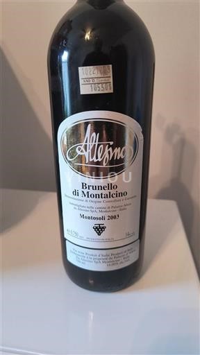 Toscana Brunello di Montalcino Altesino Montosoli 2003