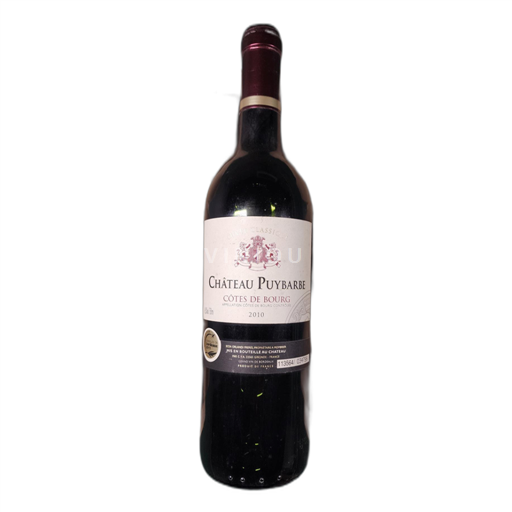 Bordéus Côtes-de-bourg Château Puybarbe Classique 2010