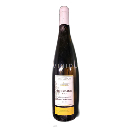 Alsacia Gewurztraminer Herrbach & Fils Grand cru Frankstein 2018