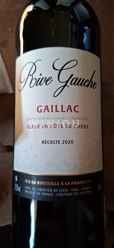 Tây Nam Gaillac Cave De Labastide De Lévis Rive Gauche 2020