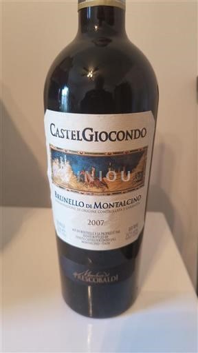 Tuscan Wines Brunello di Montalcino Castelgiocondo 2007