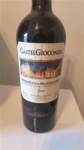 Tuscan Wines Brunello di Montalcino Castelgiocondo 2006