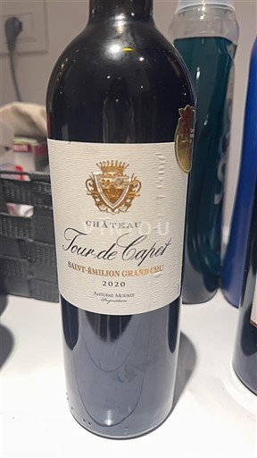 Bordeaux Saint-Émilion Grand Cru Château Tour De Capet 2020