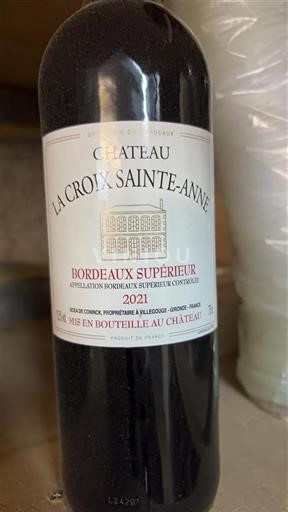 Bordeaux Bordeaux superior Château La Croix Sainteanne 2021