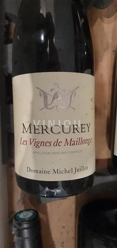 Burgund Mercurey Domaine Michel Juillot Les Vignes de Maillonge Ohne Jahrgang